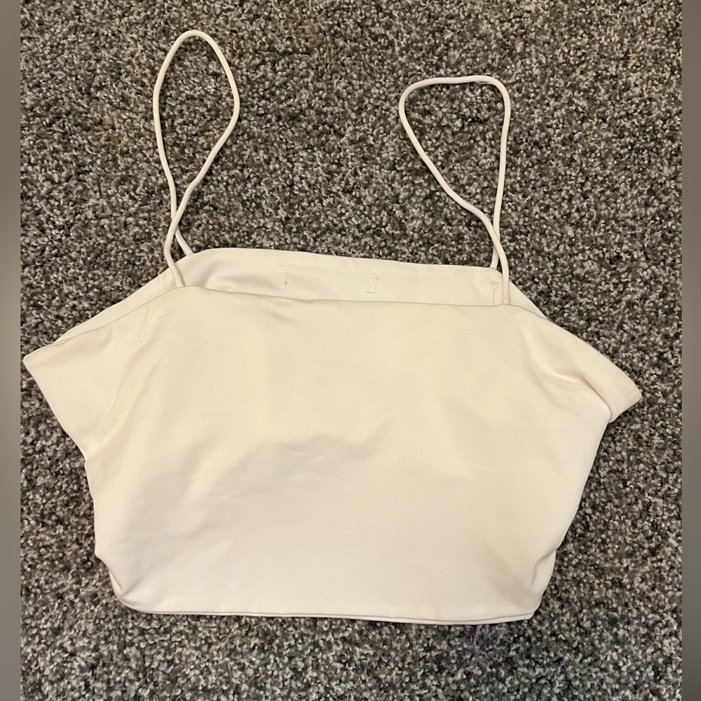 White tank top